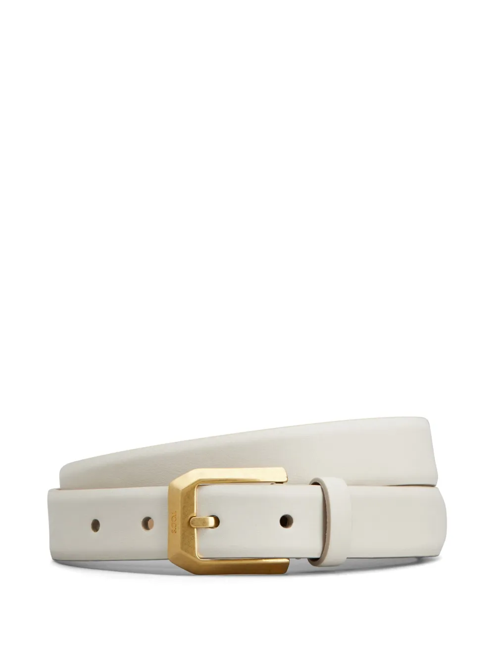 Tod's Leren riem Wit