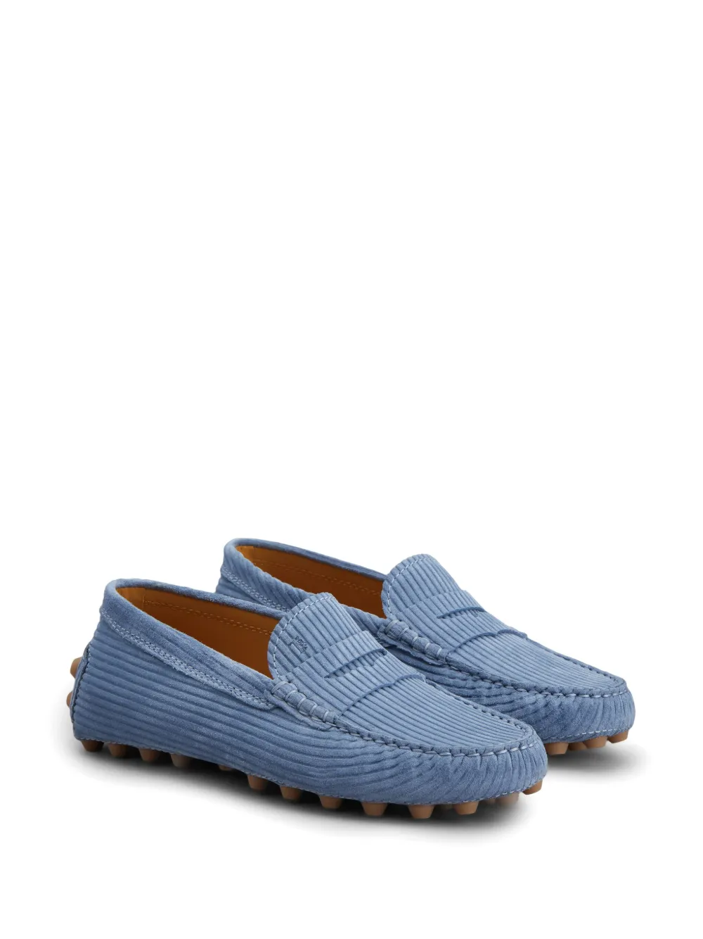 Tod's leather loafers - Blauw