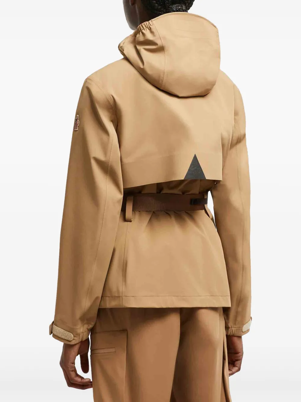 Moncler Grenoble Fex jack met capuchon Beige