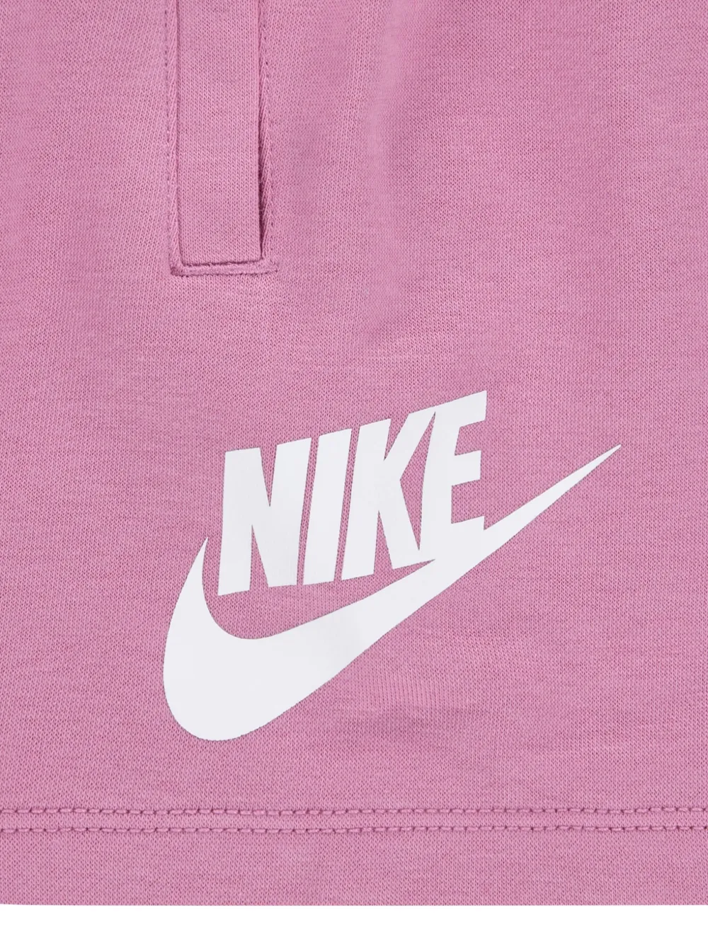 Nike Kids Twee shorts met logoprint Roze