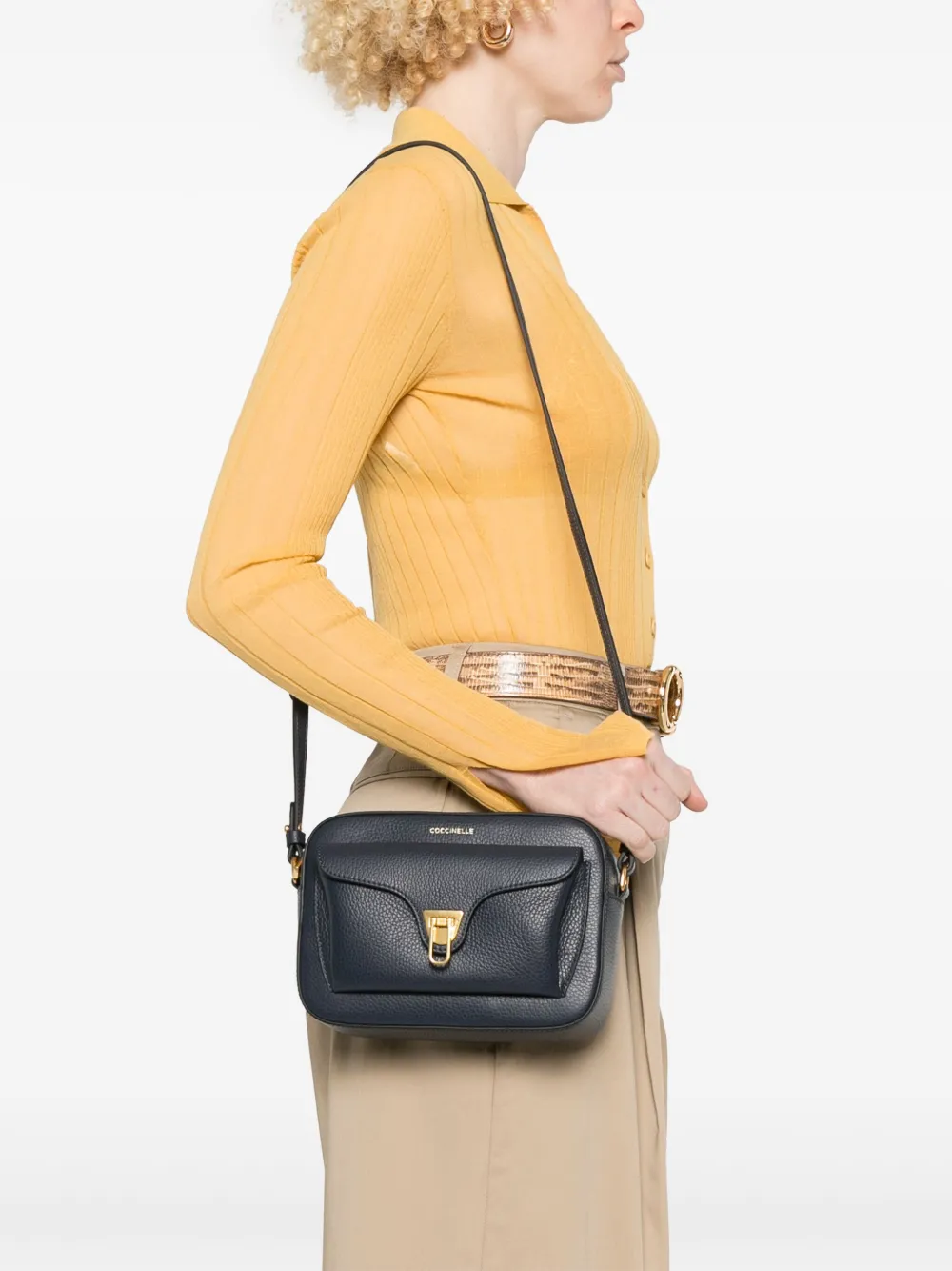 Coccinelle Beat crossbodytas Blauw
