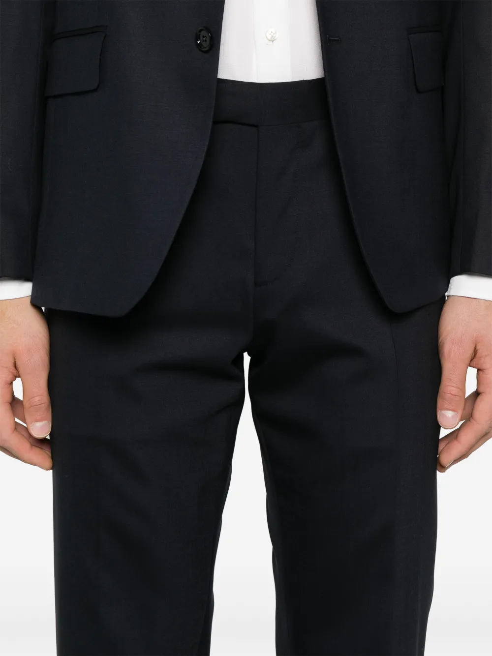 Lardini Pak met broche detail Blauw