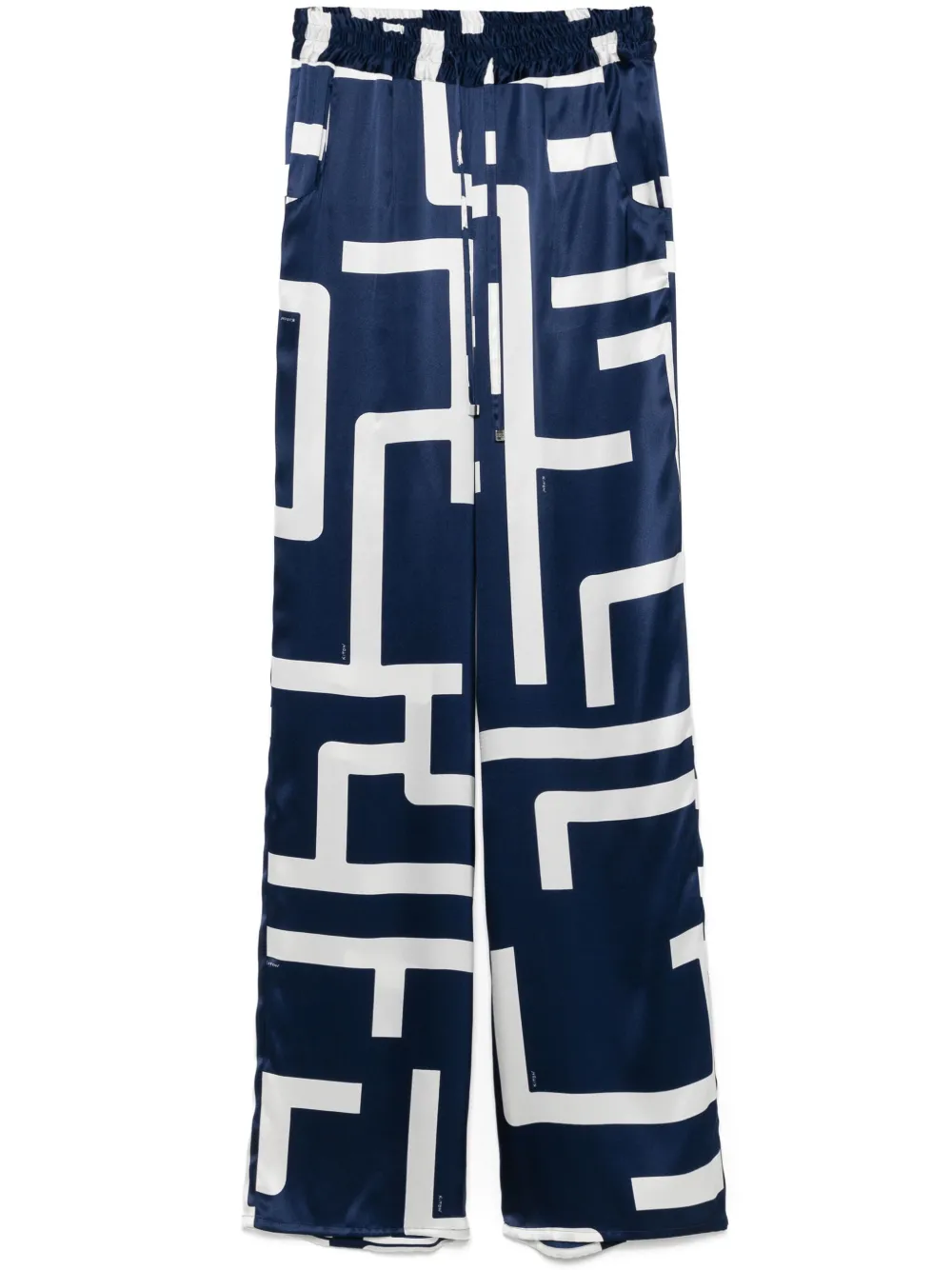 silk trousers