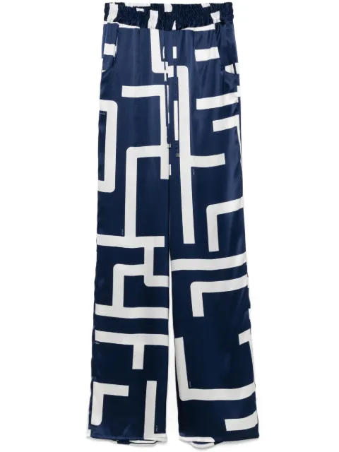 Kiton pantalones de seda