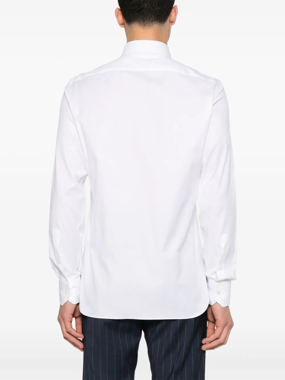 Zegna Overhemd met lange mouwen Wit