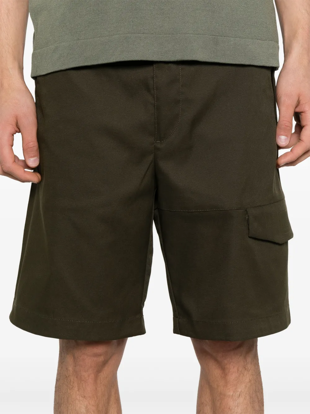 C.P. Company Cargo shorts Groen