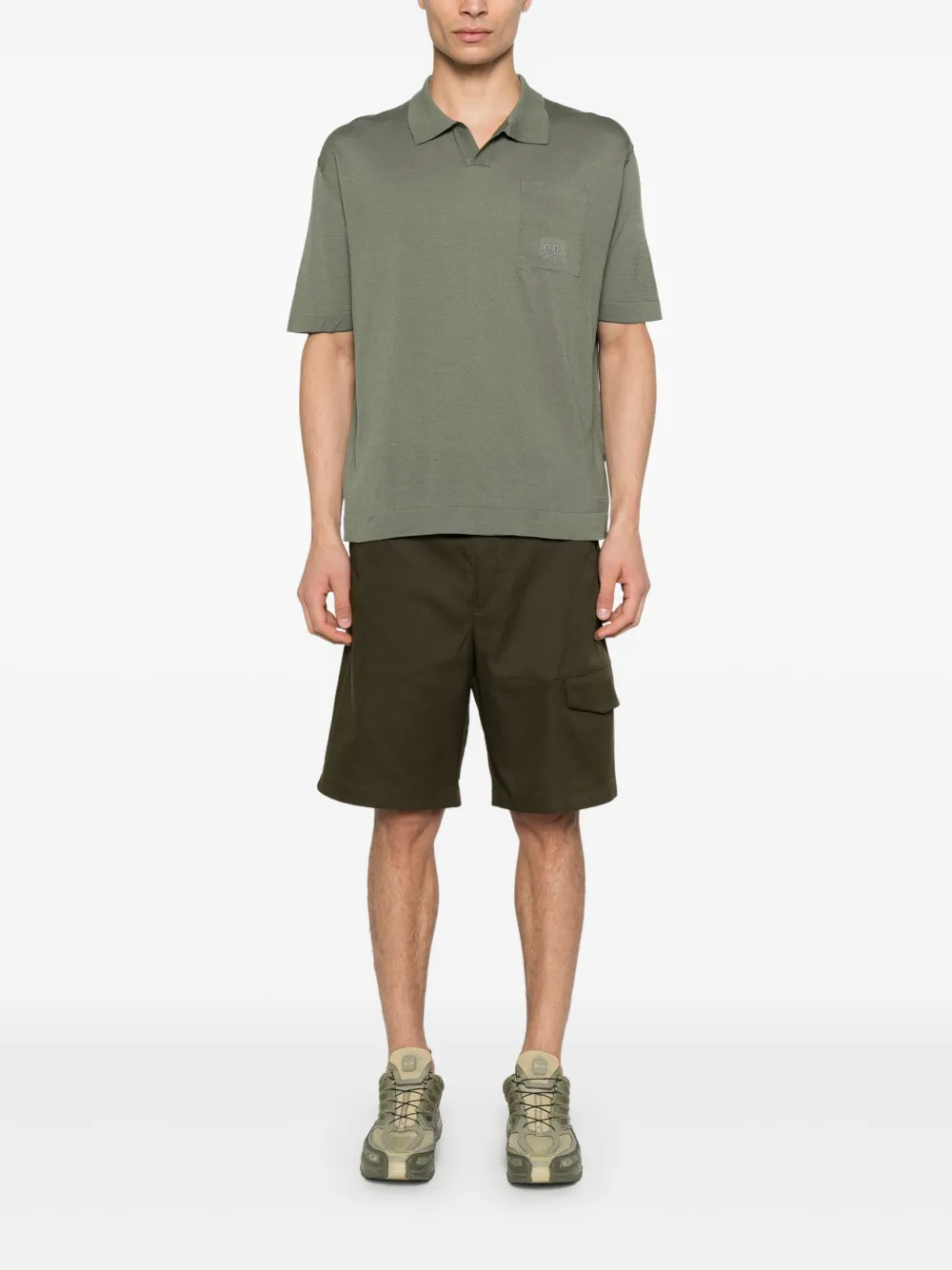 c.p.company C.P. Company Cargo shorts - Groen