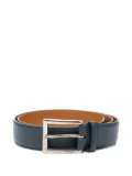 Billionaire leather belt - Blue