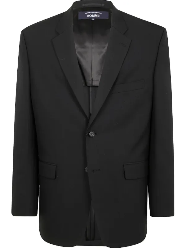 Comme des garcons ウールジャケット Comme Des Garçons Homme ウール ジャケット | ブラック | FARFETCH JP