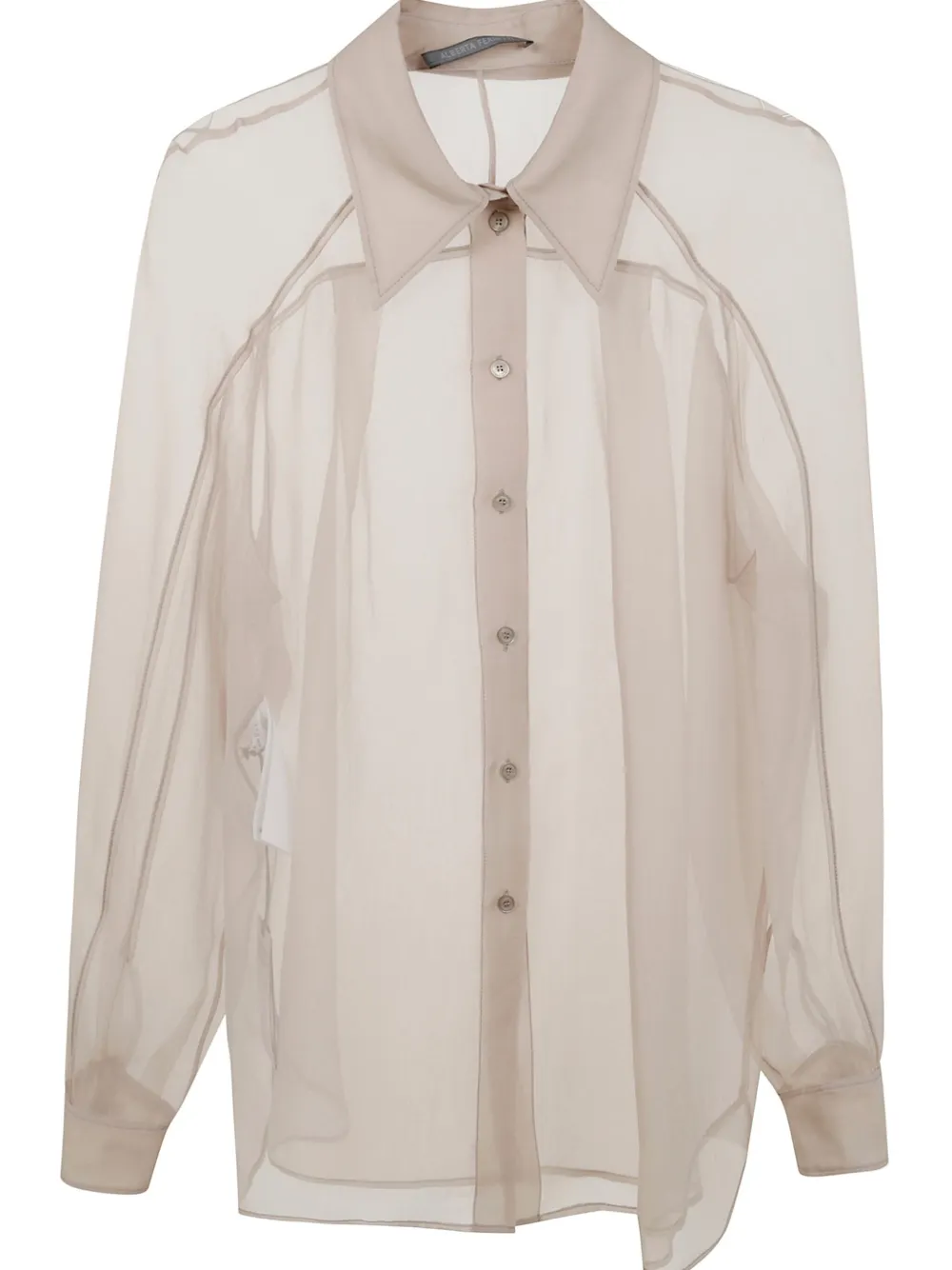 Alberta Ferretti camisa de seda | neutro | Image 1