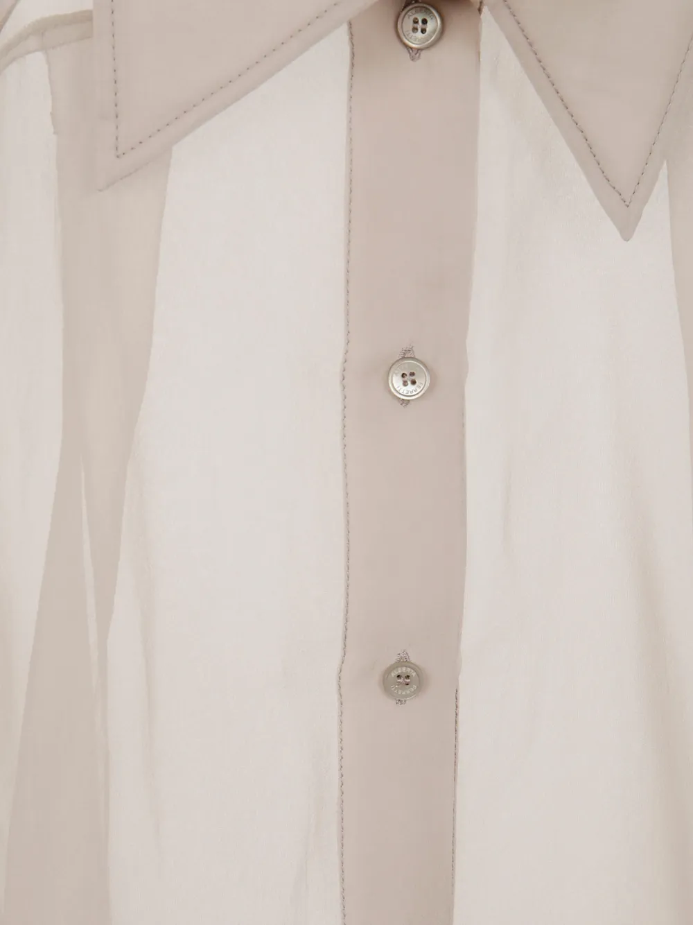 Alberta Ferretti Zijden blouse Beige