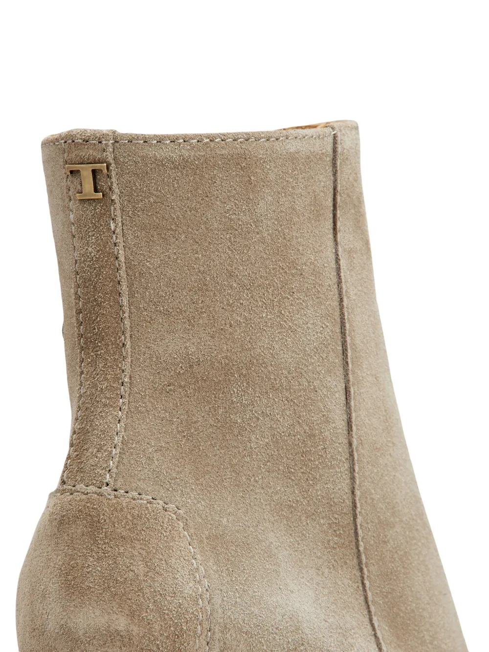Tod's 70 mm leren laarzen Beige