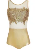 Brigitte Summer Carnaval bodysuit - Gold