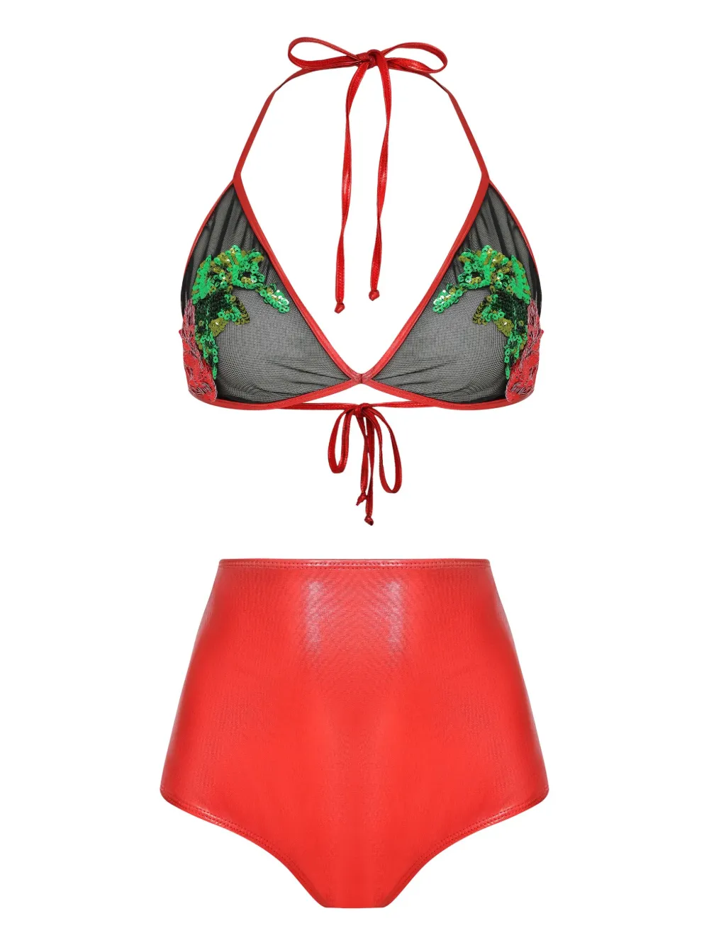 Brigitte Carnaval bikini set | Red | Image 1