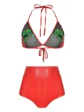 Brigitte Carnaval bikini set - Red