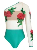 Brigitte Rosas Carnaval bodysuit - Green