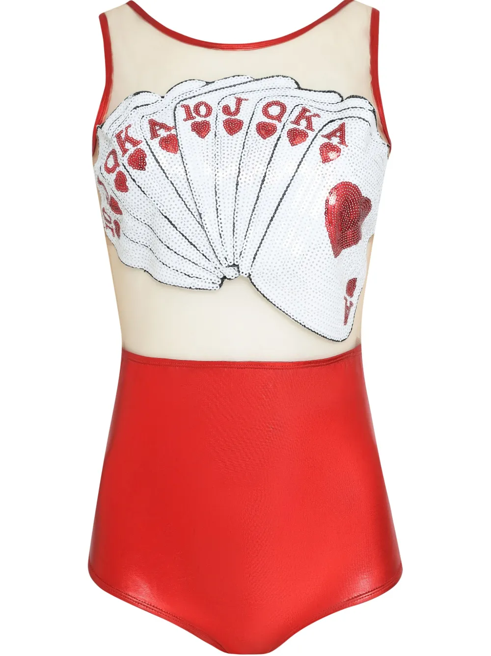 Brigitte Carnaval Naipes Swimsuit In Rot