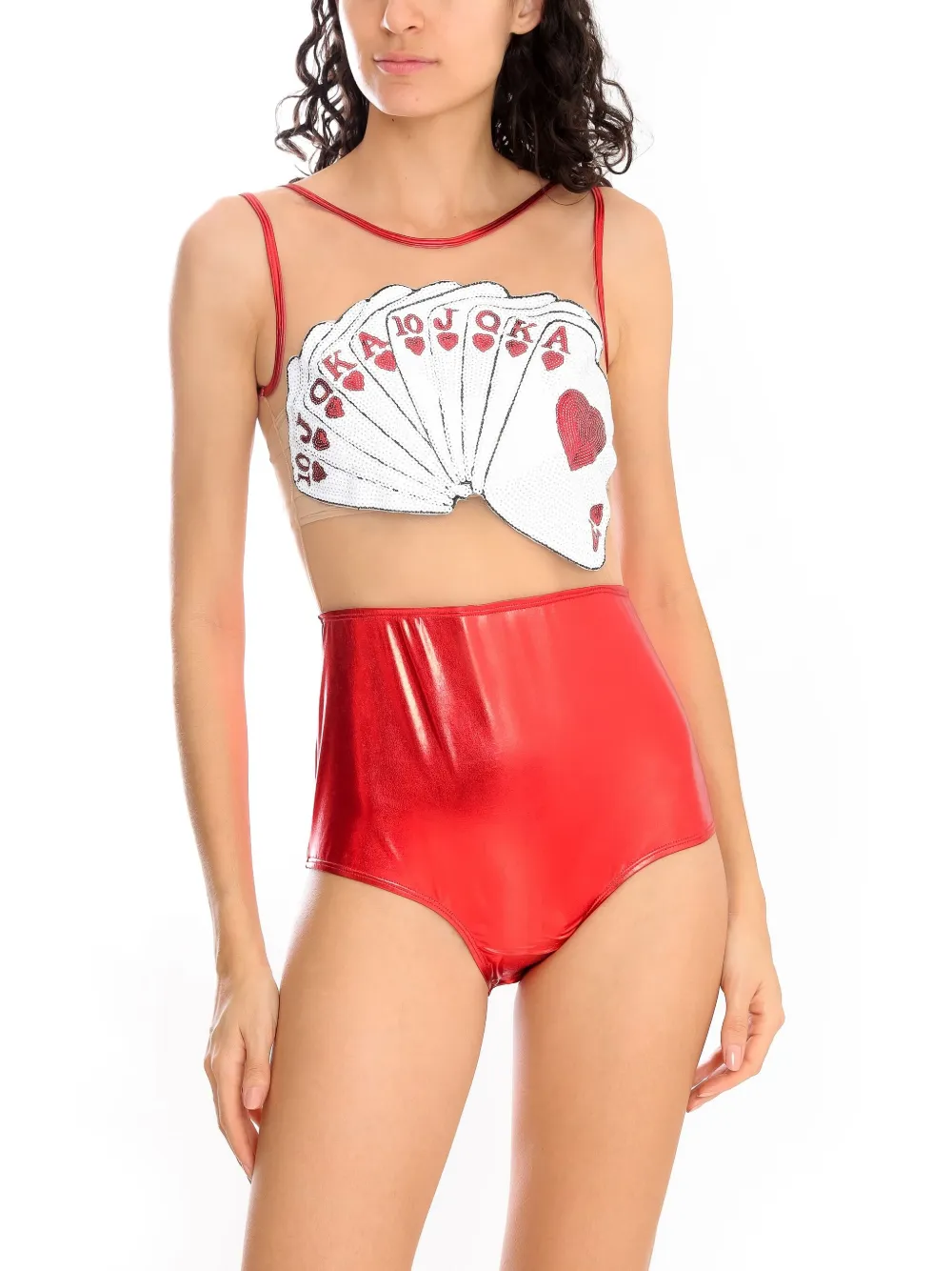 Brigitte Carnaval Naipes swimsuit - Rood