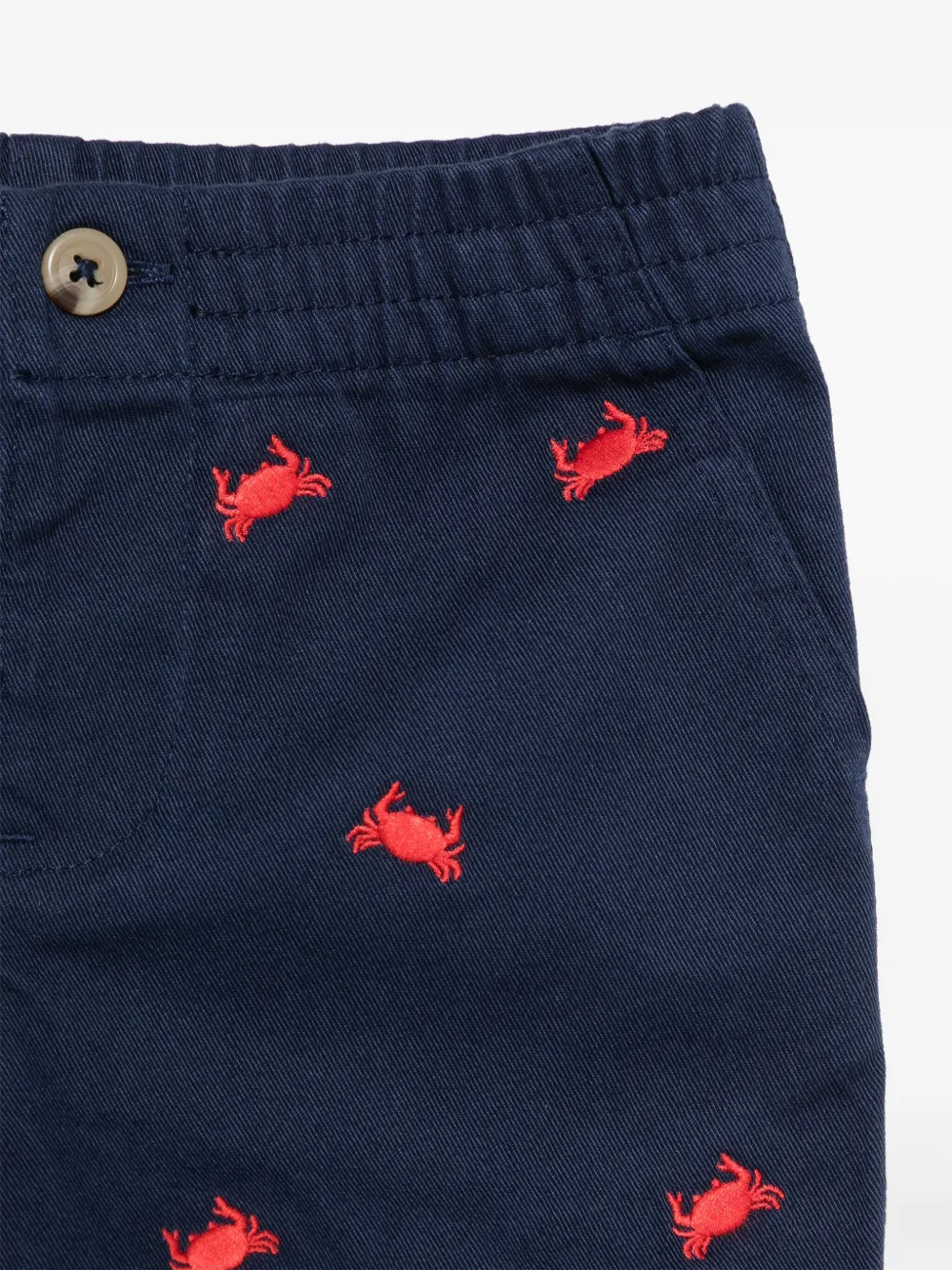 POLO RALPH LAUREN KIDS T-shirt en shorts set Rood