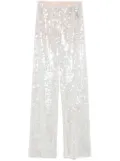 Federica Tosi sequinned trousers - Silver