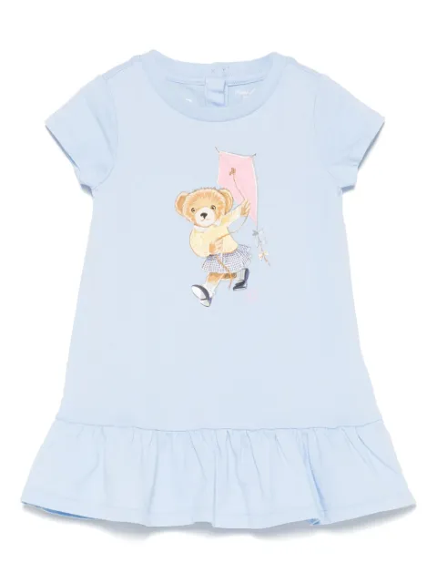 POLO RALPH LAUREN KIDS Polo Bear dress set (two pieces)