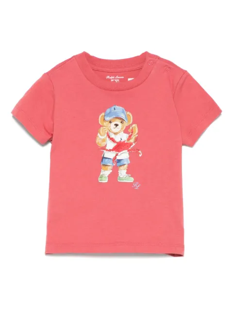 POLO RALPH LAUREN KIDS Camiseta Polo Bear mangas longas