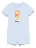 POLO RALPH LAUREN KIDS Polo Bear romper - Blue