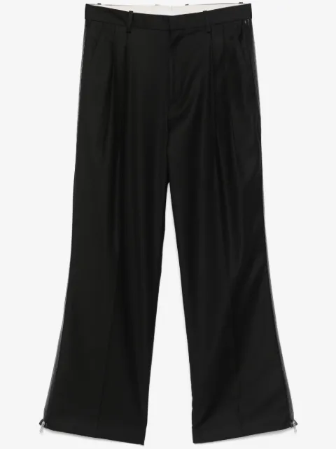 Helmut Lang Pantaloni plissettati con zip