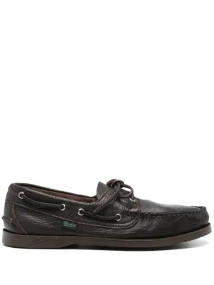 Paraboot Barth lace-up boat-shoes | Black | FARFETCH AO