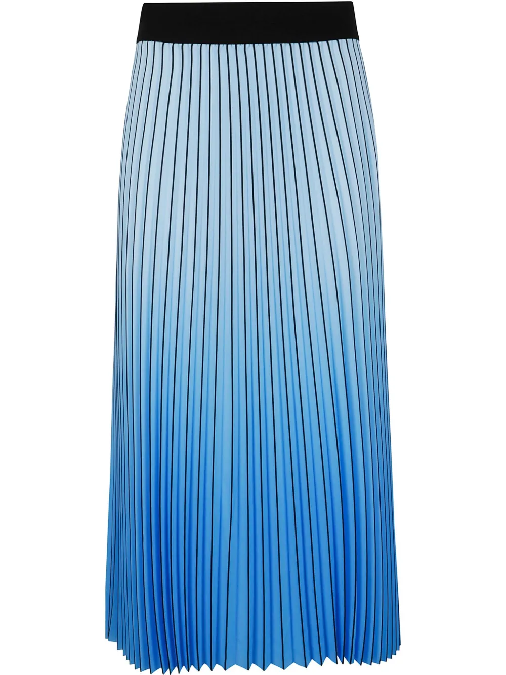 Essentiel Antwerp Midi-plooirok Blauw