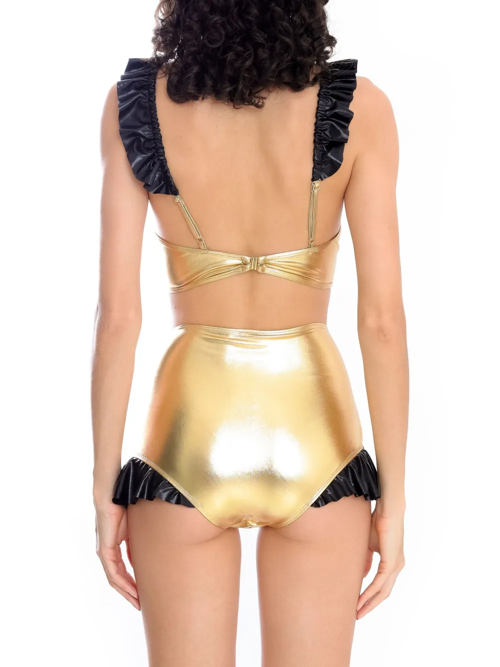 Brigitte Carnaval bikini Goud