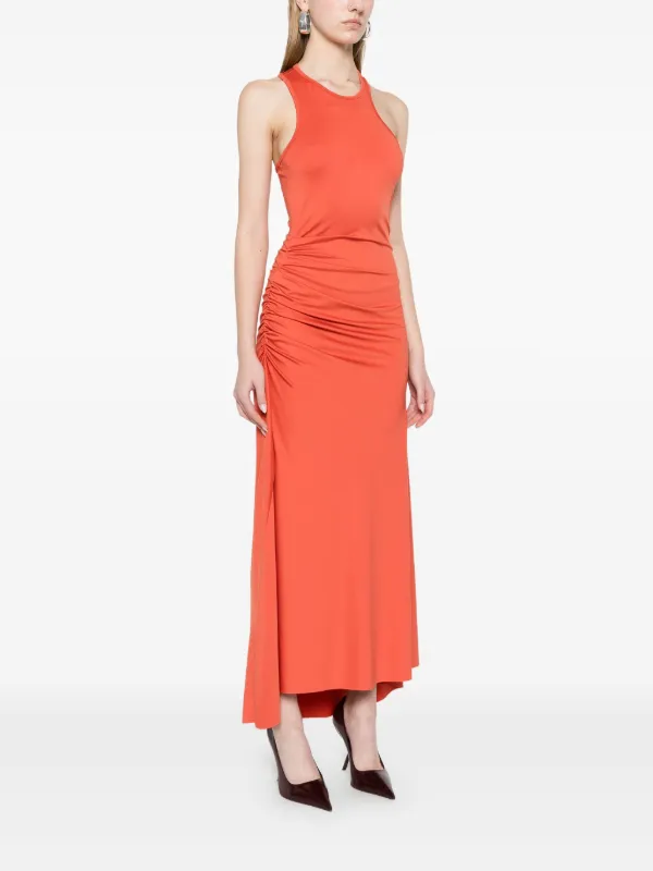 送料込/関税込■Victoria Beckham■Ruched アシンメトリーガウン Victoria Beckham Draped effect maxi length gown with ruched