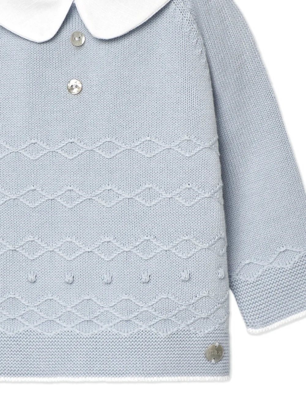 Paz Rodriguez Katoenen vest Blauw