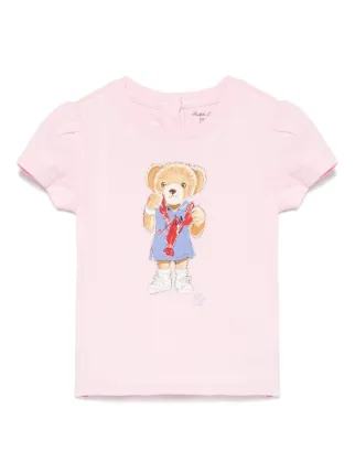 POLO RALPH LAUREN KIDS ポロベア Tシャツ | ピンク | FARFETCH JP