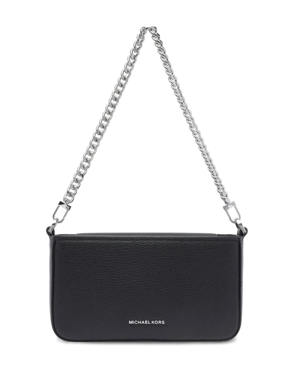 Michael Michael Kors Logo Clutch Bag In Black