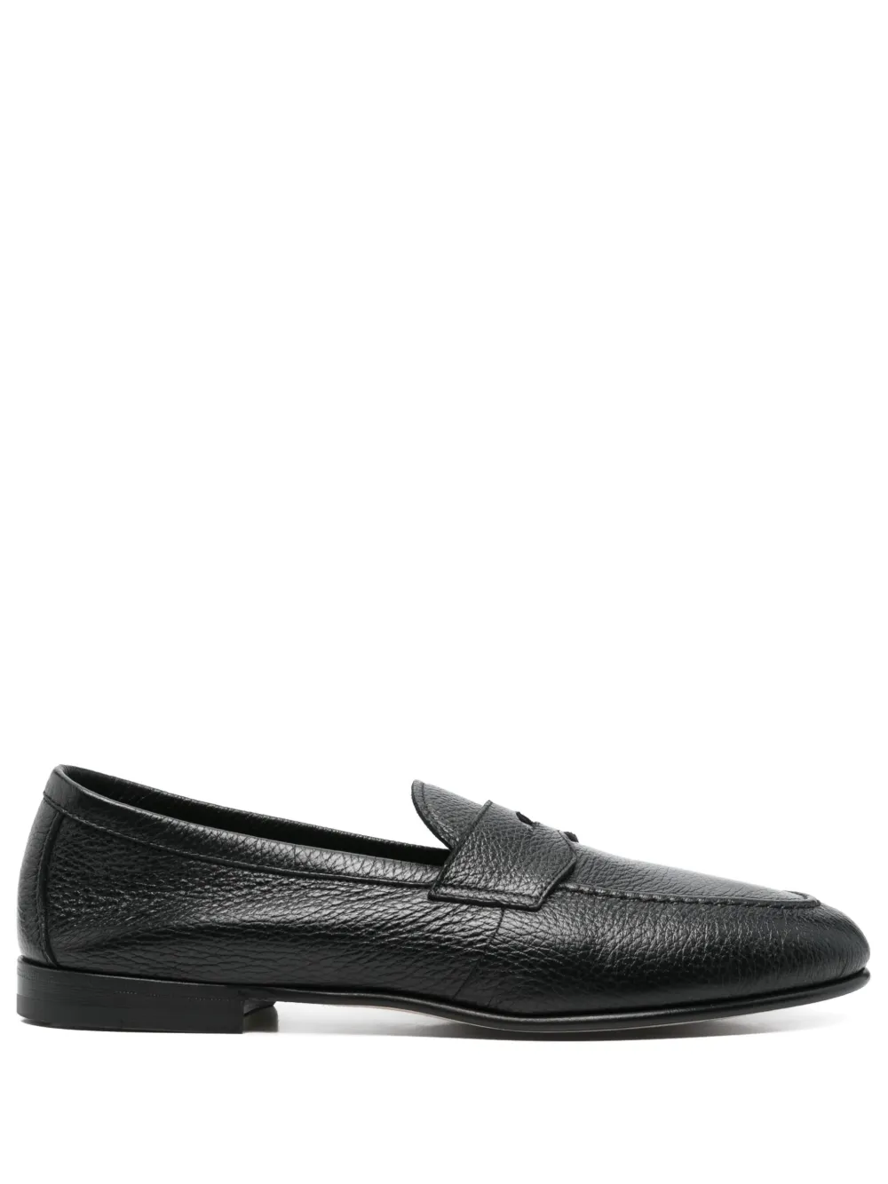 leather loafers