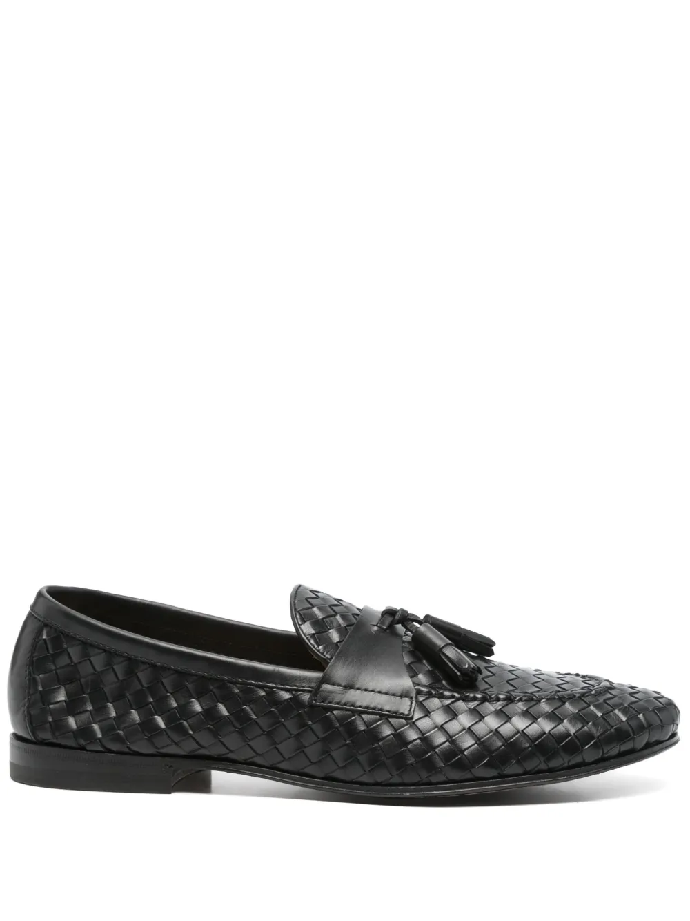 leather loafers