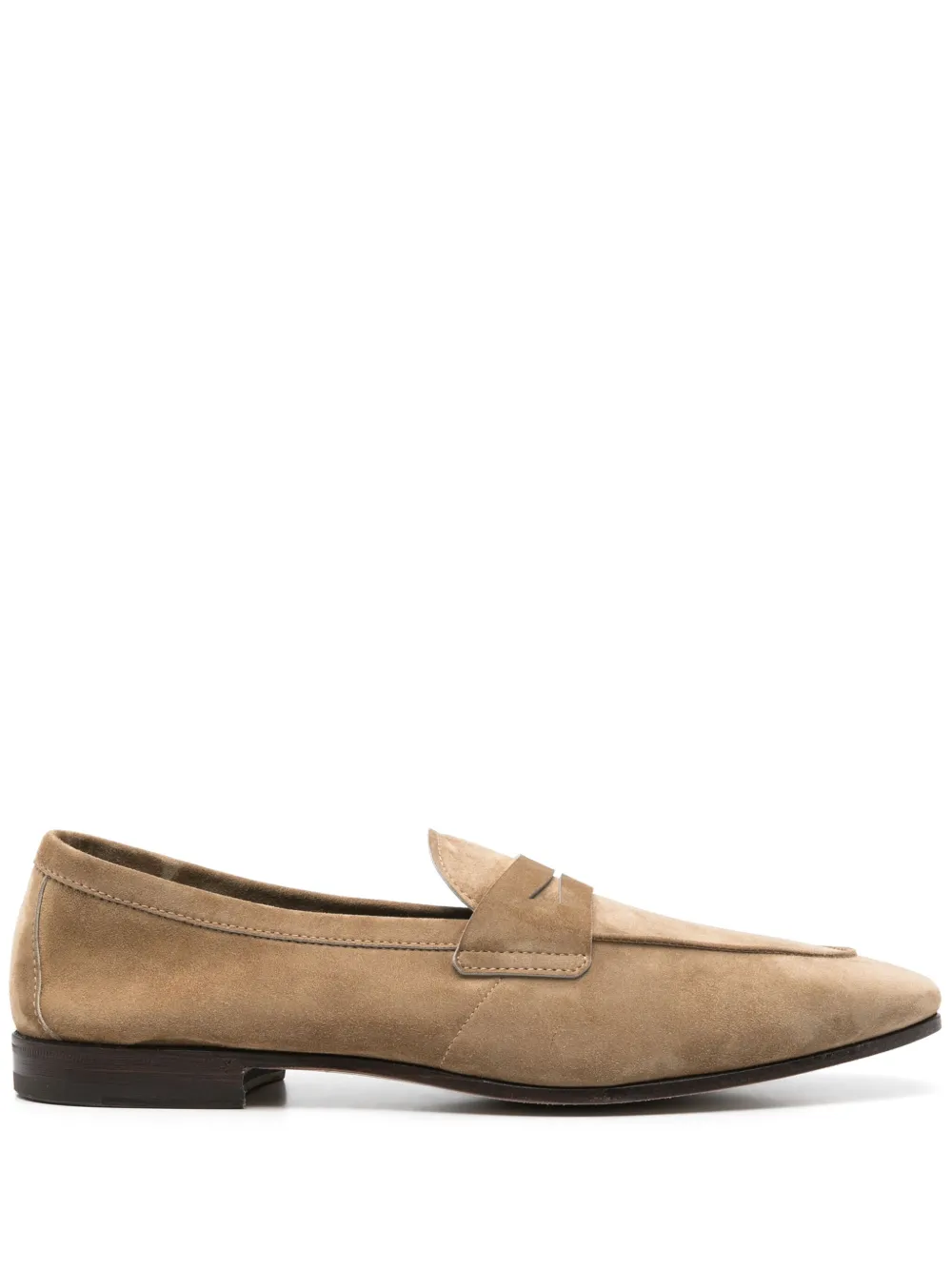 Henderson Baracco suede loafers Brown