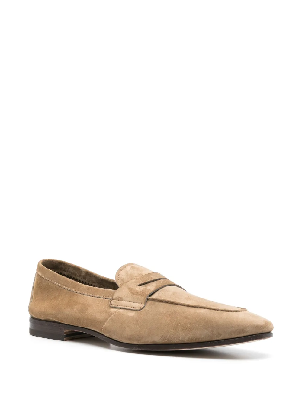 Henderson Baracco suede loafers Brown