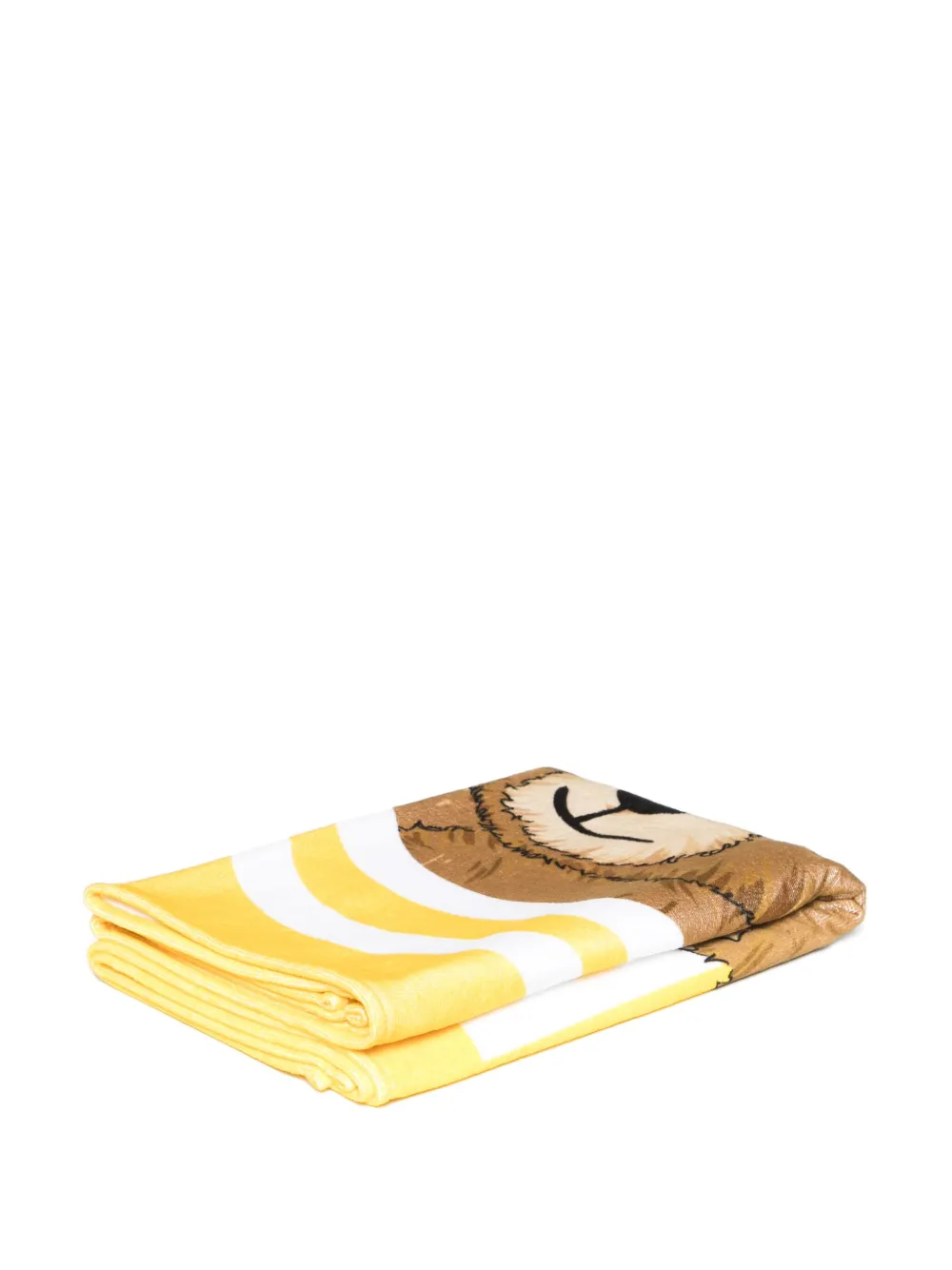 Moschino Kids Teddy Bear handdoek Geel