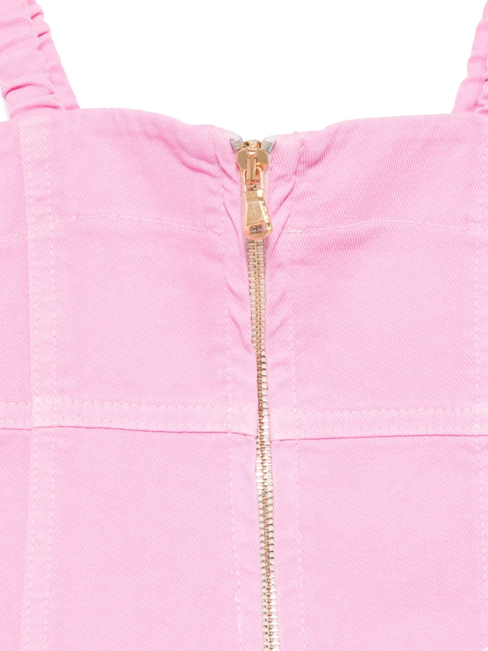 Miss Grant Kids Top van spijkerstof Roze