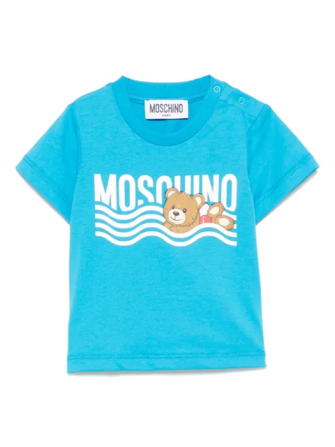 Moschino Kids Teddy-Bear-motif T-shirt