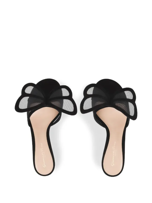 サンダル・ミュール GIANVITO ROSSI Women Sandals G61784 15RICXAR NENE BLACK BLAC GIANVITO ROSSI Women Sandals G61784 15RICXAR NENE BLACK BLAC