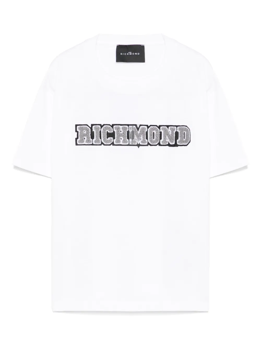 John Richmond Junior Katoenen T-shirt Wit