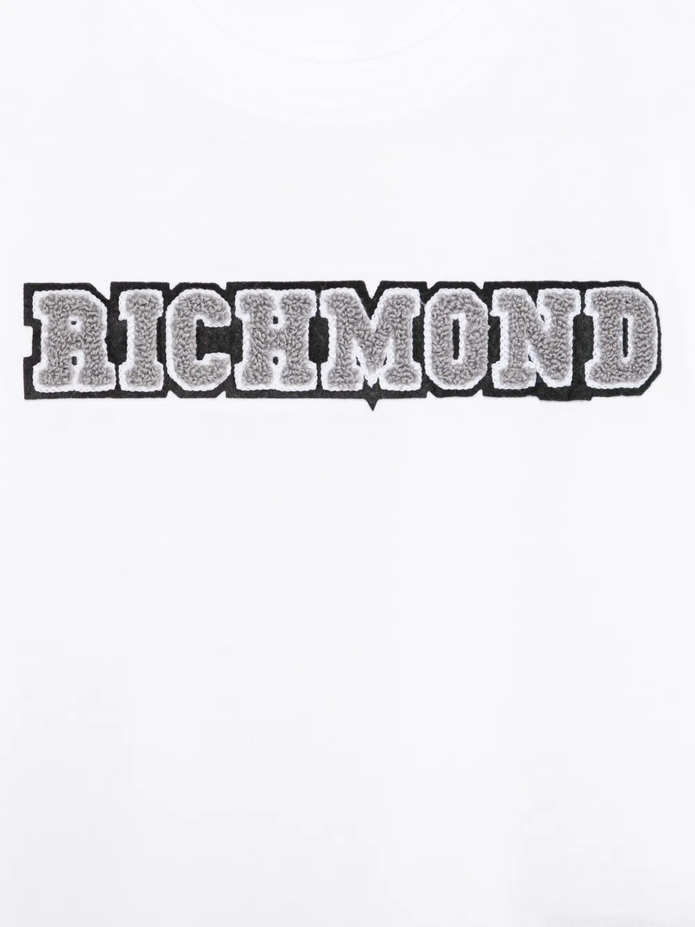 John Richmond Junior Katoenen T-shirt Wit