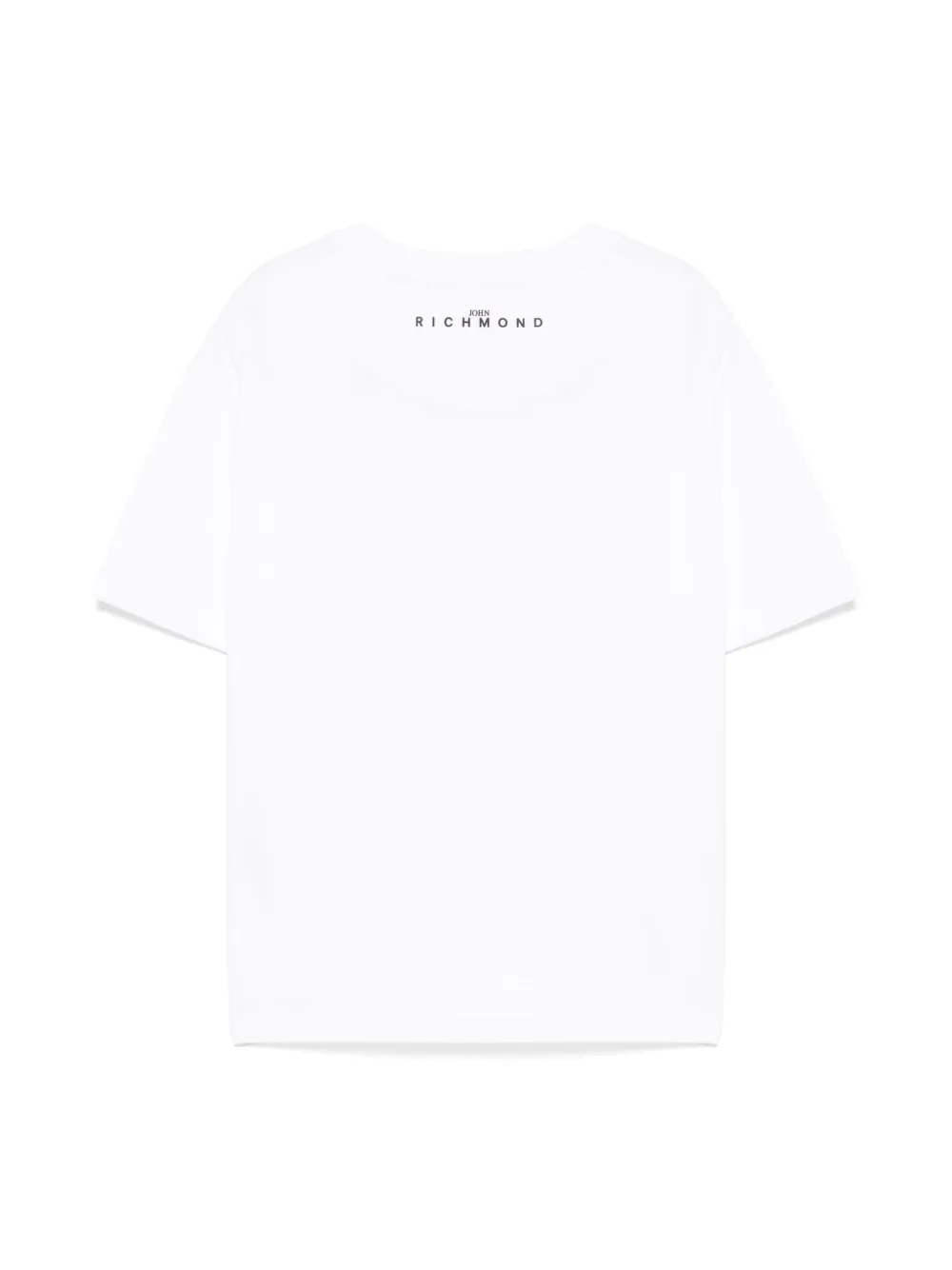 John Richmond Junior Katoenen T-shirt - Wit