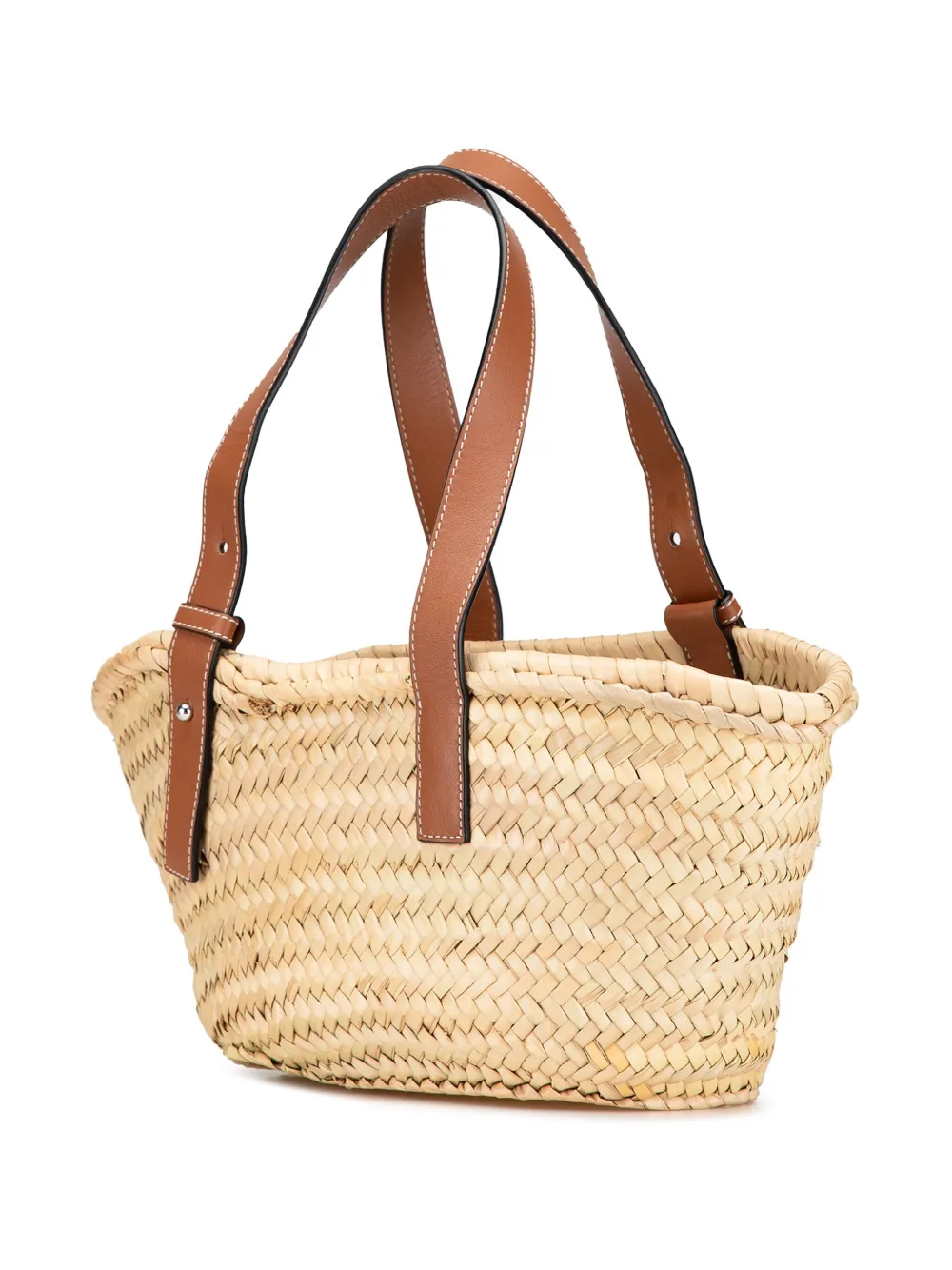 Loewe Pre-Owned 2020 Small Raffia Basket tote bag | Pre-Owned | Image 2