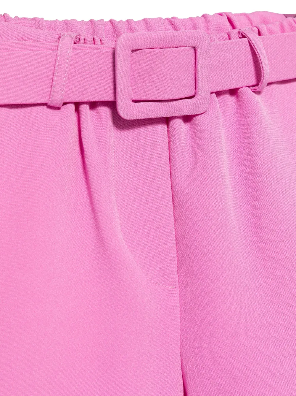 Miss Grant Belted Shorts In Pink
