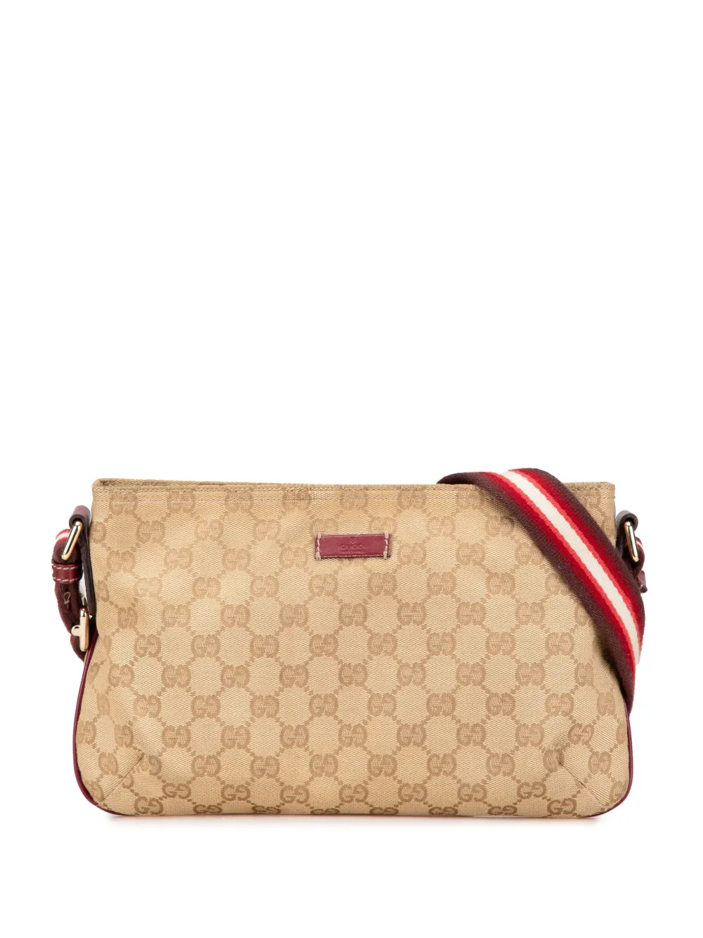 Gucci Pre-Owned 2000-2015 GG Canvas Web crossbody bag | Brown | Image 1
