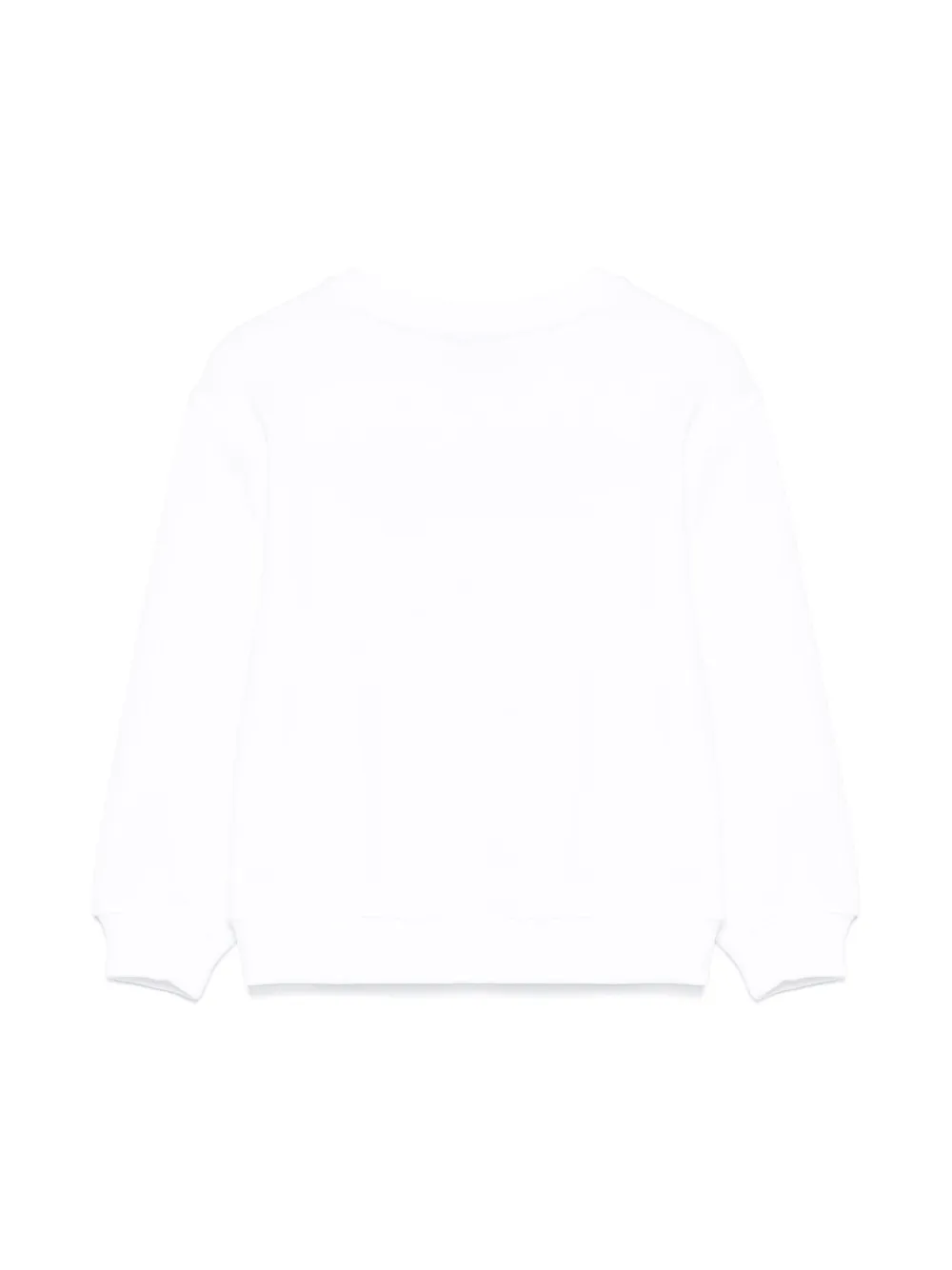 moschinokids Moschino Kids Sweater met tekst - Wit